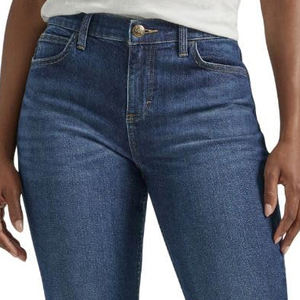 Nouvelle arrivée 2025 femmes haute élasticité ajustement serré respirant imprimé pantalon à la mode Street Style décontracté léger Flare Look - Product Image 2