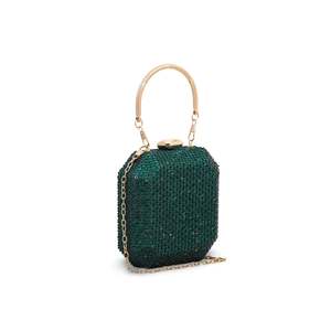 <b>Green</b> Fancy <b>Clutch</b> For Ladies - Product Image 2