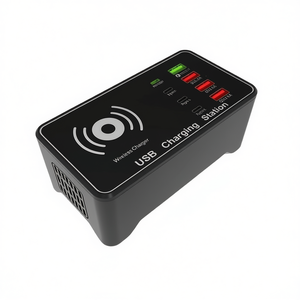 สถานีชาร์จหลายพอร์ต A7 กำลังสูง 100W 4x PD 20W + QC3.0 ที่ชาร์จ USB 15W ที่ชาร์จไร้สาย QI - Product Image 2