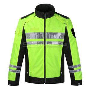 Sweat-shirt à capuche de haute qualité avec 4 poches, jaune marine, réfléchissant, pour le travail et l'extérieur, gilet de sécurité - Product Image 1