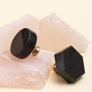 Poignée de porte carrée en marbre, poli miroir, couleur, forme et taille personnalisées, fabriqué en Inde - Product Image 4