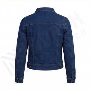 Chaquetas Vaqueras Cómodas Nuevas para Mujer, Ropa de Invierno, 100% Mezclilla, Chaquetas Vaqueras de Invierno para Mujer, Servicio OEM, Abrigo de Moda, Ropa Urbana - Product Image 2