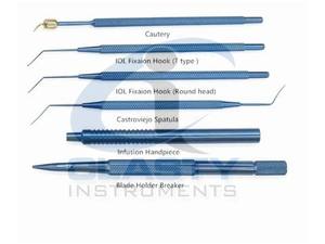 SET INSTRUMENTO DE CATARATAS SET MICROQUIRÚRGICO OFTÁLMICA KIT DE CATARATAS PARA IMPLANTE DE LENTE INTRAOCULAR Y CIRUGÍA DE CATARATAS - Product Image 3