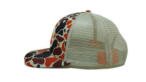 Vente en gros Casquette de camionneur imprimée camouflage avec logo personnalisé en PVC Chapeaux de papa de sport Casquettes promotionnelles Vietnam - Product Image 3