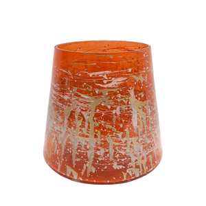 Bougie métal personnalisée couleur pêche votive forme ronde pour la maison, la décoration de mariage et de fête Bougeoir votif - Product Image 4