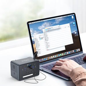 Banco de Energía de 100W 2026 con Carga Rápida PD, Batería LiFePO4 de 89.6Wh, Estación de Energía Portátil con Radio FM para Laptop, Camping y Hogar - Product Image 3