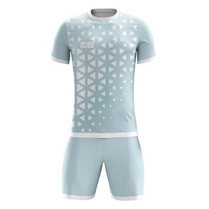 Último diseño de uniforme de fútbol a rayas Conjunto personalizado sublimación impresión poliéster Spandex ropa deportiva para adultos - Product Image 1