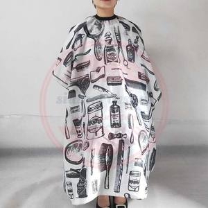 Hair Cutting Cape Gown <b>Barber</b> Apron with Snap Closure\Premium Quality <b>Barber</b> Salon Cape for Sale - Product Image 5
