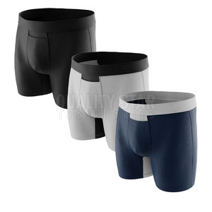 Wholesale Private Label Cotton Boys Brief Shorts Custom Underwear <b>Boxer</b> for Men - Product Image 4