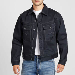 แจ็กเก็ตยีนส์สีน้ำเงินคลาสสิกสำหรับผู้ชายเหมาะอย่างยิ่งสำหรับโอกาสลำลองใดๆกับการออกแบบแบบดั้งเดิม - Product Image 2