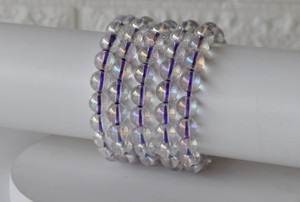 Top Worldwide High Quality Aura Quartz Rainbow Round Fashionable <b>Bracelet</b> 8mm Natural <b>Healing</b> <b>Bracelet</b> For <b>Healing</b> Meditation - Product Image 1