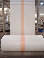 Rouleau de tissu tissé en PP de qualité alimentaire durable à usage industriel pour l'emballage des aliments, sacs tissés en plastique de la meilleure qualité OBERON POLYPACK Inde