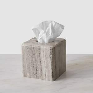 Boîte à mouchoirs en résine élégante fabriquée à la main, porte-mouchoirs en résine polie élégante pour la décoration de la maison et du bureau - Product Image 5
