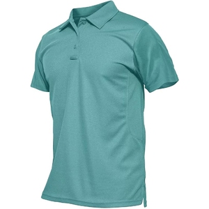 Nueva venta al por mayor personalizada de los hombres transpirables antiolor antibacteriano de alto rendimiento Polo de Golf camiseta Polo de tenis para hombres - Product Image 6