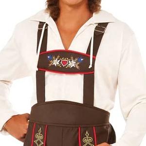 Pantalones Cortos de Lederhosen Auténticos para Hombre al por Mayor, Pantalones Cortos de Lederhosen Bávaros para el Oktoberfest 2026, Pantalones Cortos de Lederhosen Alemanes - Product Image 6