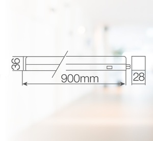 Striscia LED T5 con interruttore Siluas 12W 1670Lm 4000K 900mm. (GSC 203800081) - Product Image 3