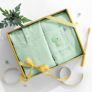 [Smart Idea] productos para bebés MOM'S NATURE BambooBreeze Spa: Juego de Albornoz de bambú de 2 paquetes-incluye bata de bambú y Albornoz - Product Image 4