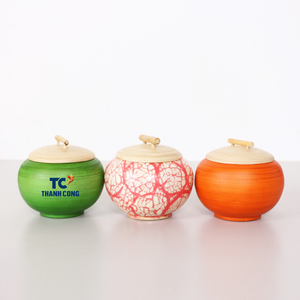 BOÎTE CADEAU DE BAMBOU de luxe fabriquée à la main INLAYER DE COQUILLE D'OEUF Idéal pour la boîte cadeau de l'Aïd Ramadan et l'utilisation décorative élégante de style arabe - Product Image 2