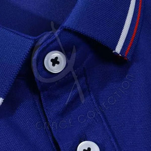 เสื้อยืดโปโลลายทางสำหรับผู้ชายเสื้อยืดคอตตอน100% พิมพ์โลโก้ตามสั่ง - Product Image 5