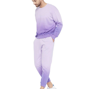 Survêtement en molleton personnalisé pour homme, streetwear, coton de haute qualité, confortable, respirant, séchage rapide, grande taille, vêtements de sport imprimés - Product Image 4