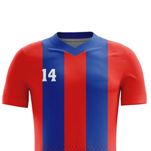 Ventes en gros des meilleurs fabricants et fournisseurs de maillots de football, conception personnalisée de votre propre maillot de football par sublimation - Product Image 4