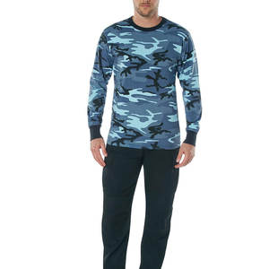 Sudadera Clásica con Cuello Redondo y Estampado de Camuflaje, Sudadera Informal de Algodón Suave y Duradero, Sudadera Holgada de Moda para Hombre - Product Image 4