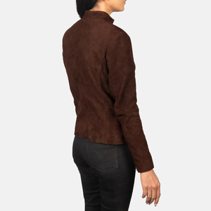 Tendance Femmes Veste En Cuir Mode Vêtements D'extérieur OEM Fournisseur Matériau Premium pour Les Détaillants 2025 - Product Image 5