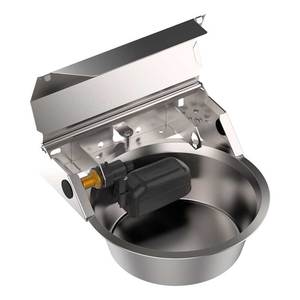 Cleansy XL 1/2 Bebedero para perros de alta/Baja Presión Función automática de acero inoxidable - Product Image 2