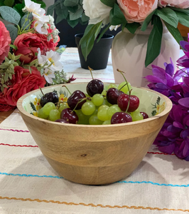 ชามไม้มะม่วงแบบญี่ปุ่นที่ทาสีด้วยมือจานเซรามิกทำด้วยมือปลอดภัยสำหรับรับประทานอาหารที่บ้าน - Product Image 2