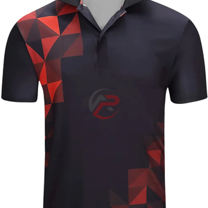 T-shirts polo fabriqués au Pakistan T-shirts polo décontractés en coton de couleur personnalisée T-shirts polo grande taille anti-rides à séchage rapide - Product Image 5