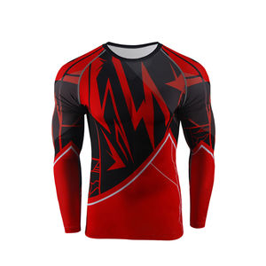 ชุดใส่ป้องกันผดผื่นสำหรับผู้ชายชุดใส่เล่นเซิร์ฟว่ายน้ำแขนยาวผ้านุ่มออกแบบได้ตามต้องการขนาดและโลโก้ได้ตามต้องการ - Product Image 6