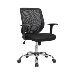 Tucson <b>Black</b> Operative Armchair for Office Use - Product Image 1