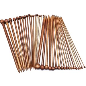 Crochets en bois personnalisés grand format avec logo – Aiguilles à tricoter géantes en bois de frêne de 15 mm à 30 mm pour les tissusseurs professionnels - Product Image 6