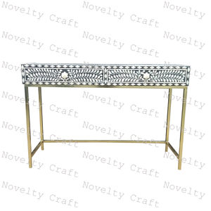 Armoire traditionnelle antique faite à la main en incrustation d'os meubles de rangement écologiques multi-usages tailles personnalisées couleurs pour le salon - Product Image 3