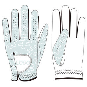Gants de golf en cuir Cabretta antidérapant avec logo et design personnalisés de qualité supérieure pour hommes par Hanger Impex à prix de gros - Product Image 1