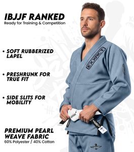 Kimono de Jiu-Jitsu Brésilien (BJJ) avec Coutures Renforcées, Uniforme d'Arts Martiaux pour les Professionnels de l'Entraînement - Product Image 2