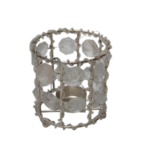 Bougeoir votif fait à la main en forme d'étoile avec poignée Bougeoir pour la décoration de la maison Bougeoir de nuit - Product Image 3