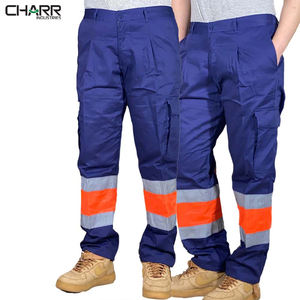 Vêtements de travail, sécurité, Construction, pantalon de haute qualité, bandes réfléchissantes, poches multi-cargo, pantalon à Vis - Product Image 4