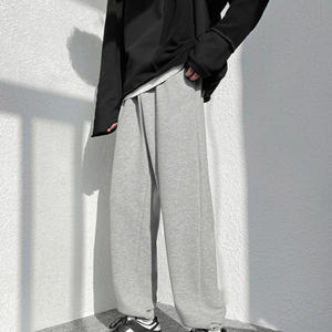 Pantalones de chándal deportivos informales para hombre, 100% algodón, talla grande, tobillo suelto, cintura alta/baja/media, patrón recto de alta calidad, nuevas características - Product Image 5