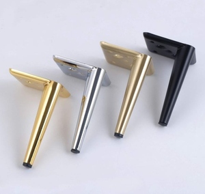 Pieds de canapé, pieds de meubles chromés pour armoire à tasses, Table à thé, vente complète, pieds de meubles en métal pour cadre en métal, table pour bar - Product Image 1