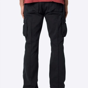 Pantalones cargo Acampanados para hombre a la moda: duraderos, transpirables y perfectos para uso informal y uso diario - Product Image 4