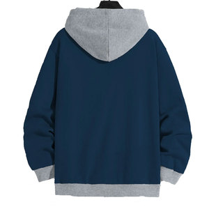 Offre Spéciale sweats à capuche en molleton pour hommes manches longues meilleur matériau pour l'hiver col à capuche en polyester/coton de haute qualité à motif solide - Product Image 6