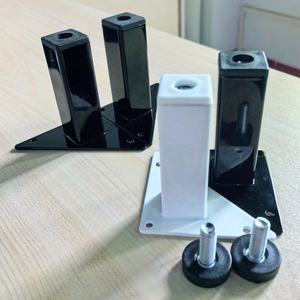 Soportes Triangulares de Acero Metálico de Alta Calidad para Patas de Sofá, Repuestos para Patas de Gabinete y Cama con Tornillos para Sofá y Oficina - Product Image 6