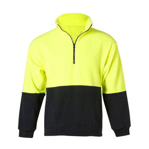 Women Long Sleeve Quarter Zip Fleece Lined 2 Tone Sweatshirt Two Tone <b>Pullover</b> <b>Jumper</b> - Product Image 5