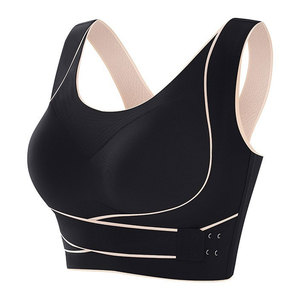 Sujetador deportivo de alta calidad para mujer, talla grande, con espalda cruzada, antideslizante, con hebilla lateral, tipo top, hecho en Pakistán. - Product Image 2