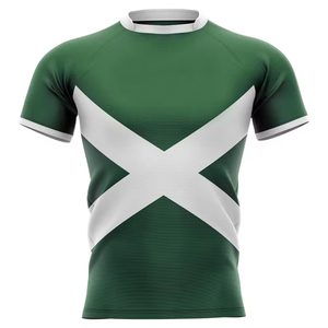 Uniforme de Rugby Transpirable, Talla Grande, Conjunto de Jersey de Manga Larga para Equipos, Impresión Digital Personalizada, Camisetas Anti-UV - Product Image 4