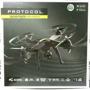 โดรนคอปเตอร์สี่ใบพัดสีดำแข่งพร้อมกล้อง4K HD ฟังก์ชั่น GPS พร้อมบินระยะการส่งภาพ10กม. - Product Image 1