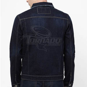 Veste en jean pour hommes en stock de style décontracté High Street Tissu en cuir d'hiver de haute qualité Livraison rapide Fabriqué au Pakistan - Product Image 3