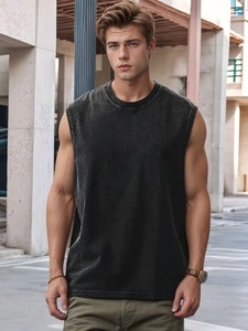 Brand New Men's <strong>Plain</strong> Tank Top Fitness Sportwear Muscle <strong>Vest</strong> Gym <strong>Stringer</strong> Sleeveless Shirt Bodybuilding Singlet White Blank - Product Image 6
