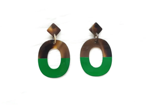 Pendientes colgantes de cuerno de búfalo para mujer, India hecha a mano de la joyería de moda, accesorio de disfraz de glowin fashion - Product Image 3